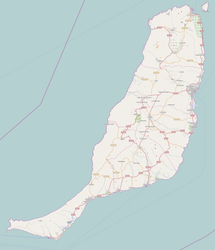 map-fuerteventura