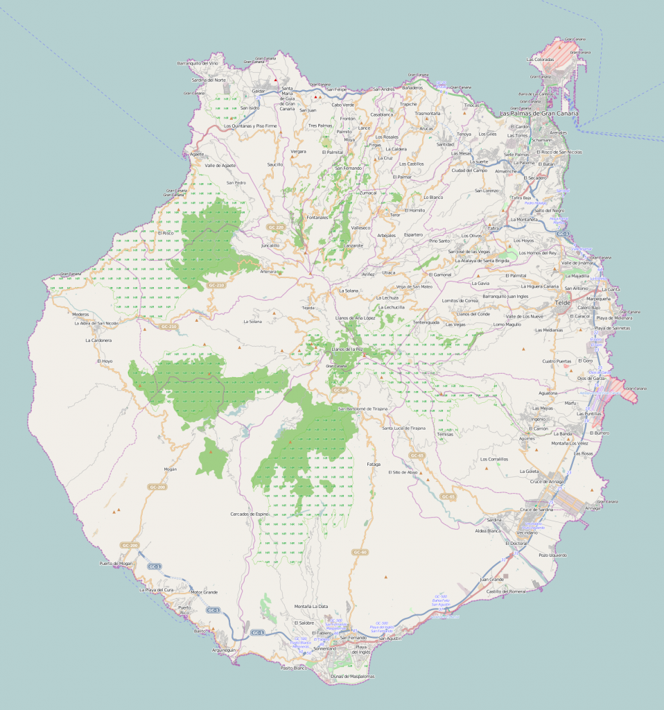 map-gran canaria