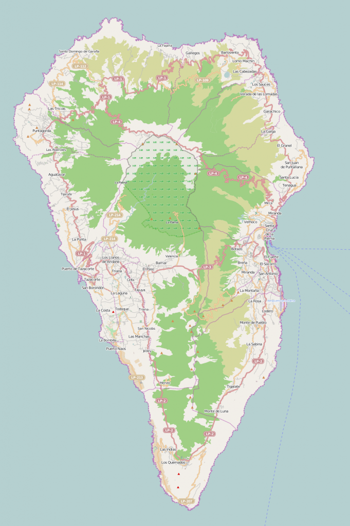 map-la palma